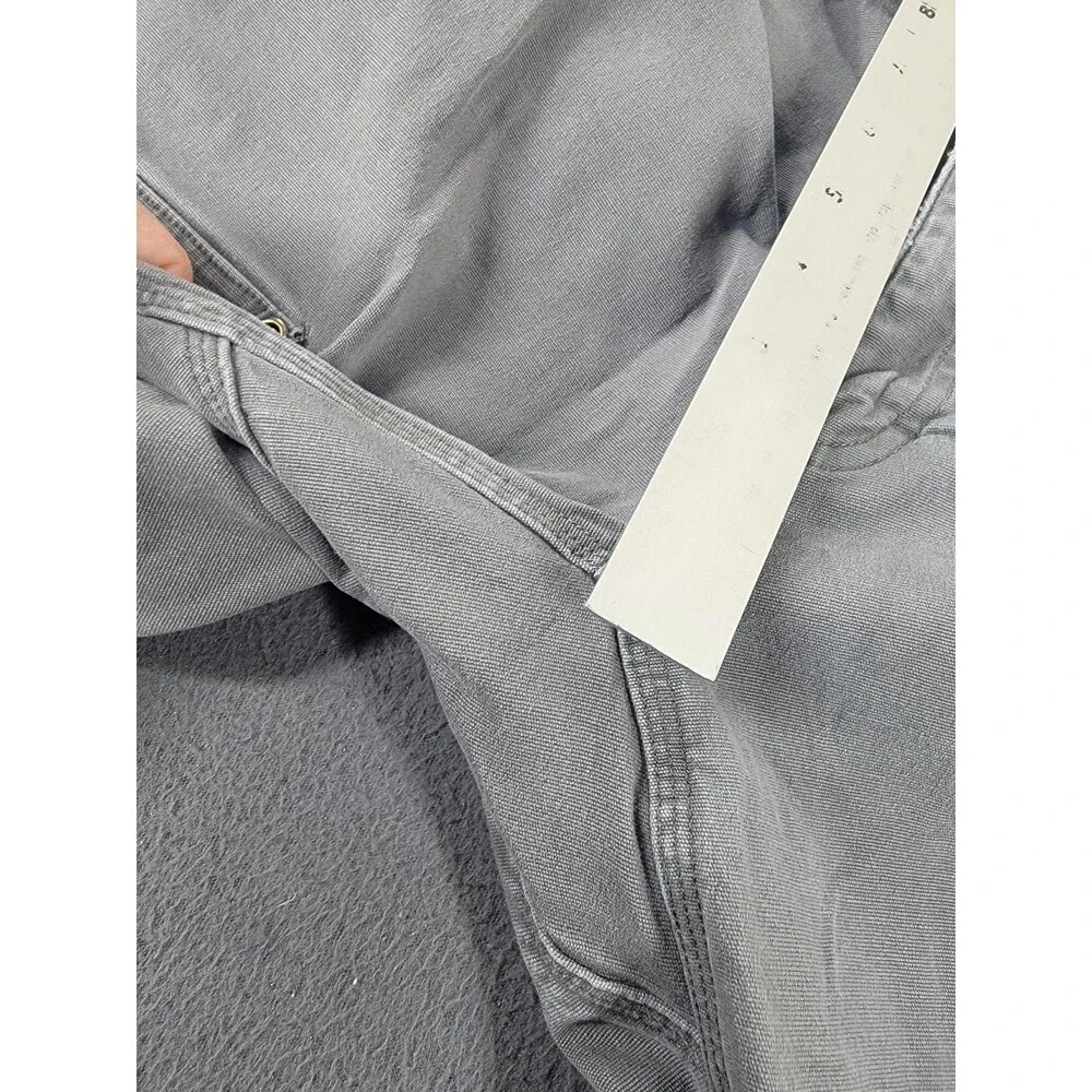 Duluth Flex Fire Hose Pants Mens‎ 36x30 Gray Workwear Cargo Standard Fit Durable